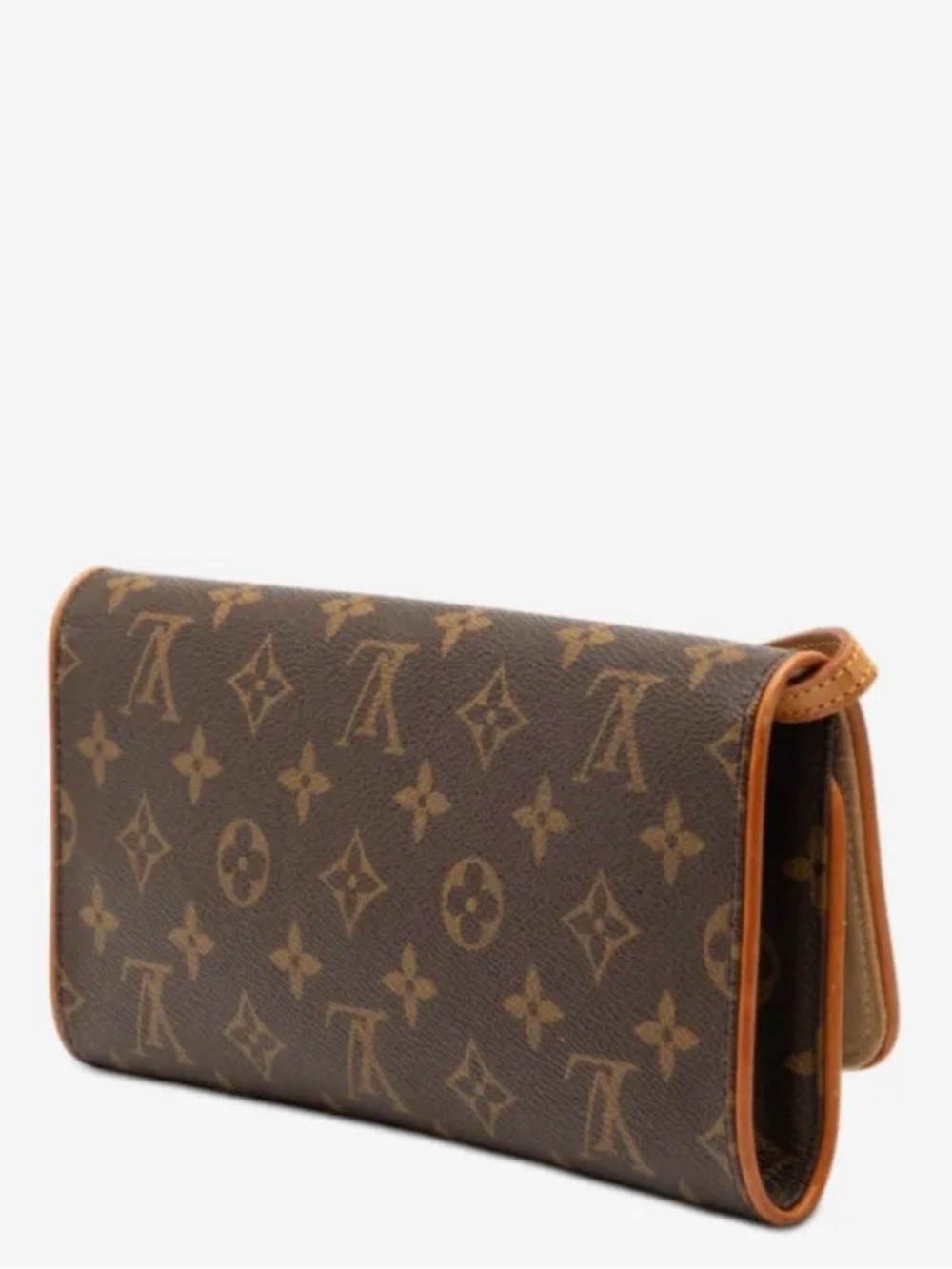 Louis Vuitton Monogram Crossbody in Brown and Tan